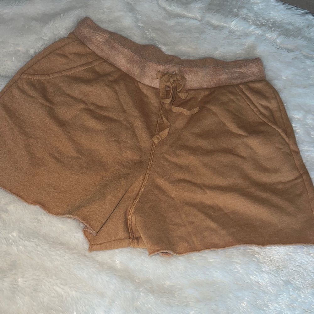 Intimately free people yellow shorts.